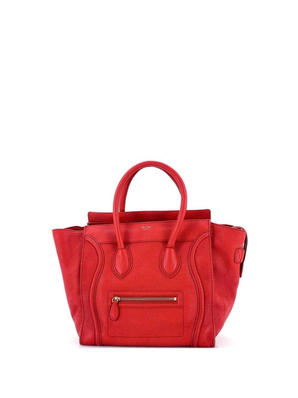 Celine Luggage Bag Grainy Leather Mini #199862C91B